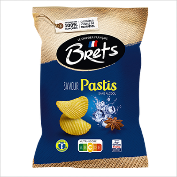 Chips Brets Pastis - Bretagne - Bretagne Allerlei - französische Feinkost - bretonische Spezialitaet - französische Spezialitaet – BZH